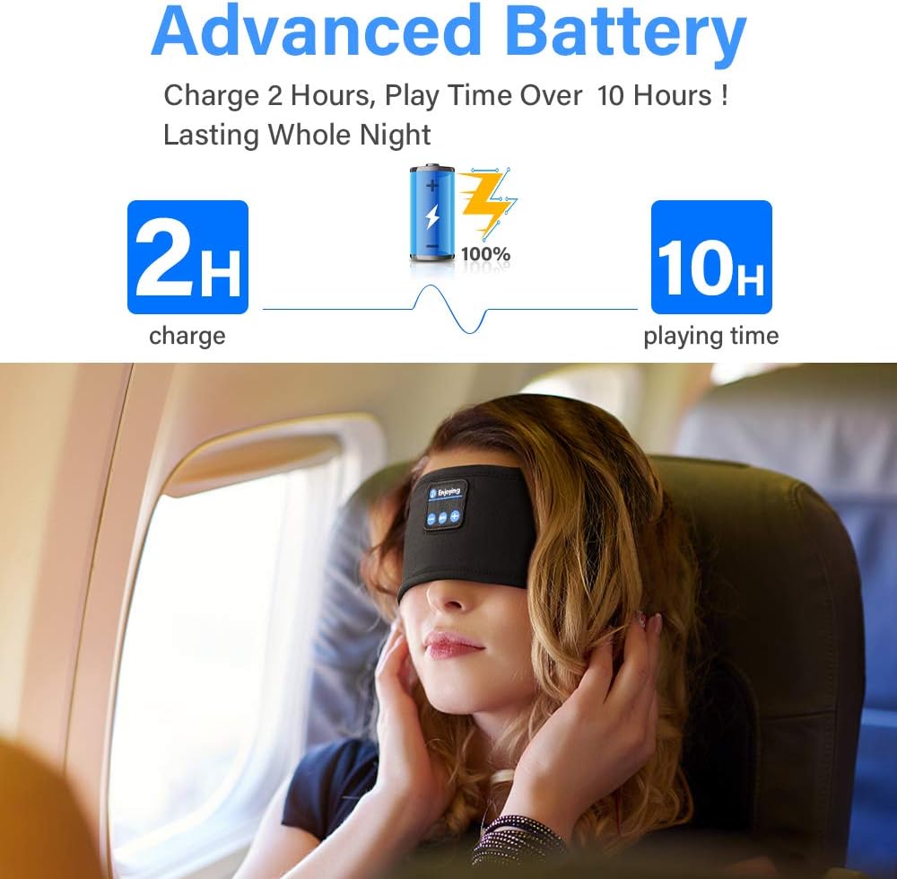 SnoozeNoise Pro™ - Smart Wireless Bluetooth Head Band