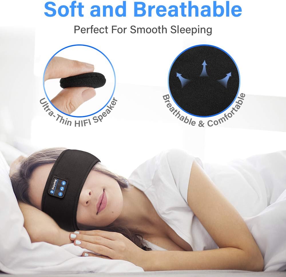 SnoozeNoise Pro™ - Smart Wireless Bluetooth Head Band