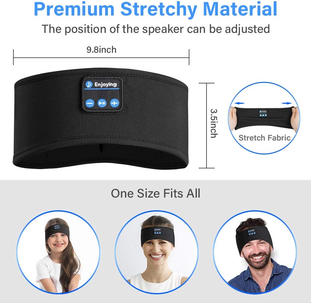 SnoozeNoise Pro™ - Smart Wireless Bluetooth Head Band